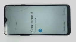 Samsung Galaxy A20s SM-A207M/DS (Blue 32GB 3GB) Unknown Carrier CRACKED