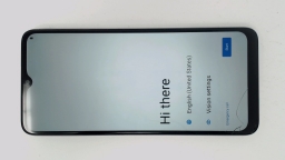 Blu View 5 B160V Cellphone (Gray 64GB 3GB) Tracfone SingleSIM CRACKED