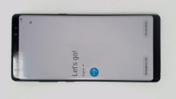 Samsung Galaxy Note8 SM-N950U Cellphone (Black 64GB 6GB) T-Mobile CRACKED