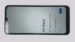 REVVL 6 TMAF025G Cellphone (Blue 64GB 4GB) T-Mobile SingleSIM NICKED