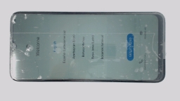 Honor X6 VNE-LX3 Cellphone (Blue 64GB 4GB) Unknown Carrier SingleSIM CRACKED