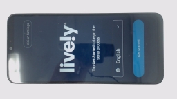 TCL Jitterbug Smart 4 T608G Senior Cellphone (Gray 32GB 4GB) Lively SingleSIM