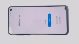 Samsung Galaxy S10e SM-G970U (Gray 128GB 6GB) Verizon BAD BOARD CRACKED