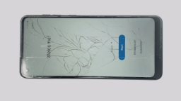 Samsung Galaxy A21 SM-A215U Cellphone (Black 32GB 3GB) MetroPCS CRACKED