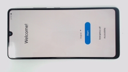 Samsung Galaxy A42 5G SM-A426U Cellphone (Black 128GB 4GB) Verizon BURN IN