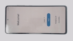 Samsung Galaxy S20 FE 5G SM-G781U Cellphone (Blue 128GB 6GB) T-Mobile BURN IN