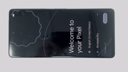 Google Pixel 7 GQML3 Cellphone (Black 128GB 8GB) Verizon DualSIM SCRATCHED