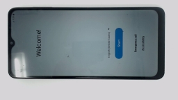 Samsung Galaxy A12 SM-A125U Cellphone (Black 32GB 3GB) MetroPCS SCRATCHED