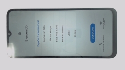 Honor X6A WDY-LX3 Cellphone (Blue 128GB 4GB) Unknown Carrier RESIDUE