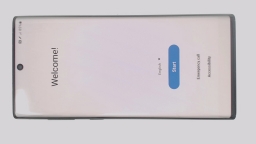 Samsung Galaxy Note10 SM-N970U Cellphone (Black 256GB 8GB) AT&T BURN IN