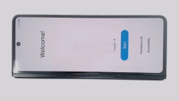 Samsung Galaxy Z Fold3 5G SM-F926U (Black 512GB 12GB) T-Mobile GREEN SPOT