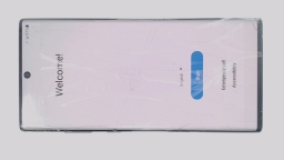 Samsung Galaxy Note10+ SM-N975U Cellphone (Black 256GB 12GB) Verizon CRACKED