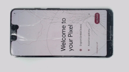 Google Pixel 3 XL G013C Cellphone (Black 64GB 4GB) Verizon CRACKED/BURN IN