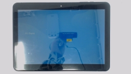 Onn 10.1" Tablet ONA19TB003 (Blue 16GB 2GB) WiFi SCRATCHES/BRIGHT SPOT