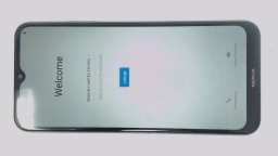 Nokia C300 N155DL Cellphone (Blue 32GB 3GB) Tracfone SCRATCHED