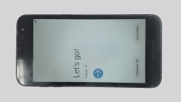 Samsung Galaxy J2 SM-J260T1 Cellphone (Black 16GB 2GB) AT&T SCRATCHED/RESIDUE