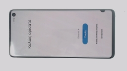 Samsung Galaxy S10 SM-G973F/DS (White 128GB 8GB) Unlocked DualSIM CRACKED