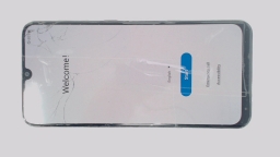 Samsung Galaxy A50 SM-A505U1 (Black 64GB 4GB) Verizon CRACKED/RESIDUE