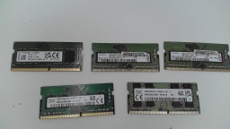 LOT of 5 pieces of 16 GB 16GB DDR4-3200 SoDIMM 1Rx8 CL22 Laptop Memory