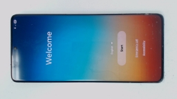 Samsung Galaxy S21 Ultra 5G SM-G998U (Silver 128GB 12GB) T-Mobile CRACKED