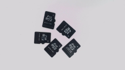 Lot of 5 - 2GB Micro SD Memory Card