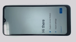 REVVL 6 TMAF025G Cellphone (Blue 64GB 4GB) T-Mobile NICKED/SCRATCHED