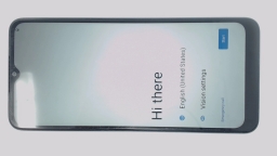 REVVL 6 TMAF025G Cellphone (Blue 64GB 4GB) T-Mobile SingleSIM CRACKED