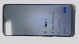 REVVL 6 TMAF025G Cellphone (Blue 64GB 4GB) MetroPCS CRACKED/BAD LCD