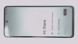 TCL 50 XL 5G T702W Cellphone (Gray 128GB 6GB) MetroPCS DualSIM CRACKED CAM