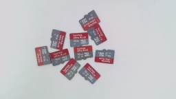 Lot of 10 - 256GB SanDisk Ultra Plus Micro SD Memory Card