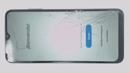 Samsung Galaxy A03s SM-A037M/DS (Blue 32GB 3GB) Unknown Carrier CRACKED