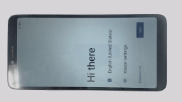 TCL Ion V T607DL Cellphone (Black 32GB 3GB) Tracfone CRACKED/SCRATCHED