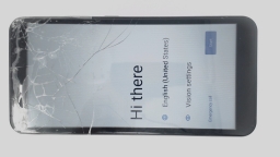 Hot Pepper Tepin HPPL63A Cellphone (Black 16GB 2GB) Unknown Carrier CRACKED