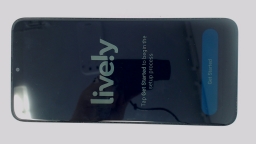 Jitterbug Smart3 5007S Senior Cellphone (Black 32GB 3GB) Lively SCRATCHED