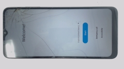 Samsung Galaxy A03s SM-A037U Cellphone (Black 32GB 3GB) MetroPCS CRACKED