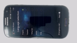 Samsung Galaxy SIII S3 SCH-i535 (Black 16GB 2GB) Verizon SCRATCHED