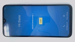 Blu G90 Pro Cellphone (Purple 128GB 4GB) GSM Unlocked DualSIM CRACKED