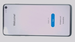 Samsung Galaxy S10 SM-G973U Cellphone (Black 128GB 8GB) Verizon SingleSIM