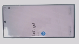 Samsung Galaxy Note 10+ SM-N976U (Silver 512GB 12GB) AT&T CRACKED