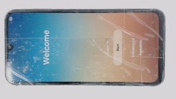 Samsung Galaxy A15 5G SM-A156U Cellphone (Blue 64GB 4GB) MetroPCS CRACKED