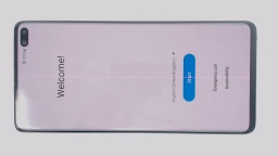 Samsung Galaxy S10+ SM-G975F/DS (Blue 128GB 8GB) Unknown Carrier RESIDUE