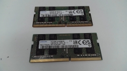 Lot of 2 Samsung 16GB Laptop RAM DDR4 3200MHz PC4-3200AA M471A2K43DB1