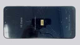 Motorola G Pure XT2163DL Cellphone (Blue 32GB 3GB) Tracfone SingleSIM CRACKED