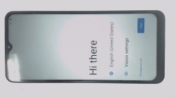 Wingtech REVVL 7 TMRV075G Cellphone (White 128GB 6GB) T-Mobile DualSIM