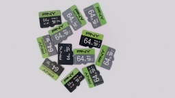 Lot of 12 - Mixed 64GB PNY Micro SD Memory Cards