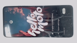 Motorola Moto G (2025) XT2513V (Blue 64GB 4GB) Tracfone DualSIM CRACKED