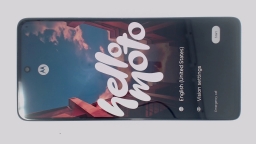 Motorola Moto G Power XT2515V (Gray 128GB 8GB) Tracfone DualSIM BROWN LCD