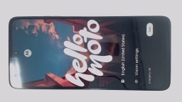 Motorola Moto G (2025) XT2513V Cellphone (Blue 64GB 4GB) Tracfone DualSIM