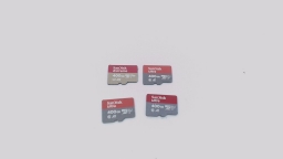 Lot of 4 Sandisk 400GB Micro SD Cards Ultra and Extreme