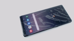 Samsung Galaxy Note 8 SM-N950U Cellphone (Black 64GB) T-Mobile CRACKED